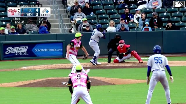 Spencer Bengard In play, run(s) to Zyhir Hope