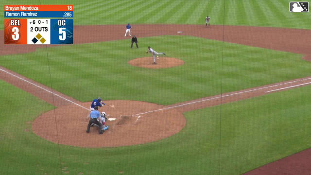 Ramon Ramirez homers (12) on a fly ball to left center field. Tyriq Kemp scores. Asbel Gonzalez scores.