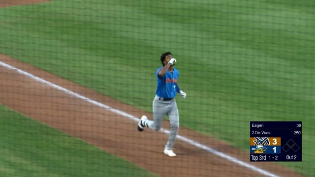 Leo De Vries' two-home run game