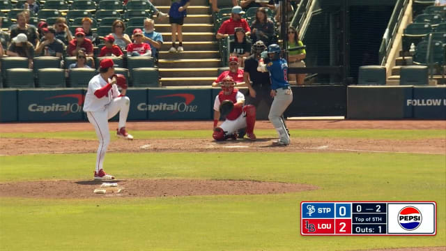 Chase Petty strikes out four