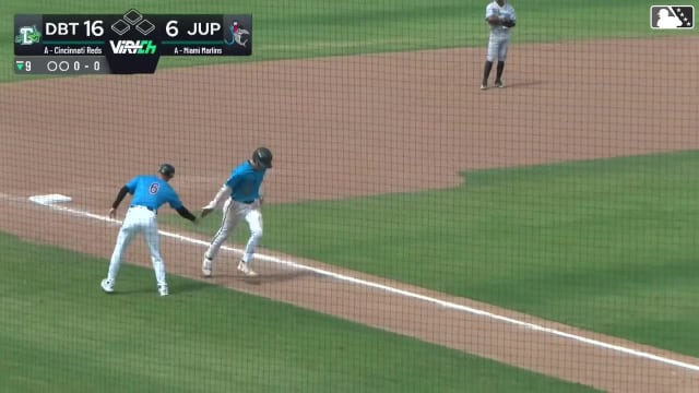 PJ Morlando's solo home run
