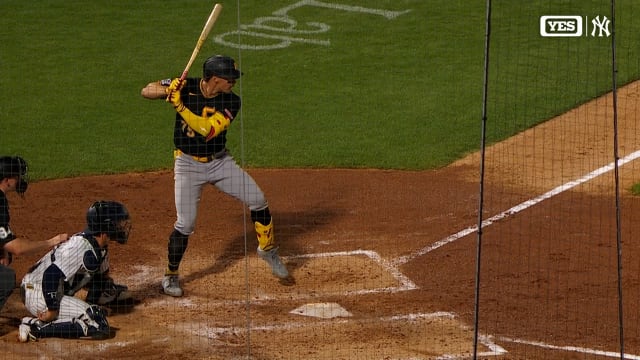 Konnor Griffin hits a two-run double