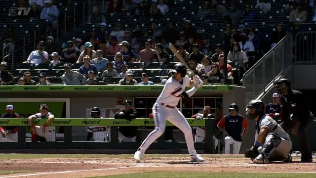 Jacob Gonzalez's two home runs