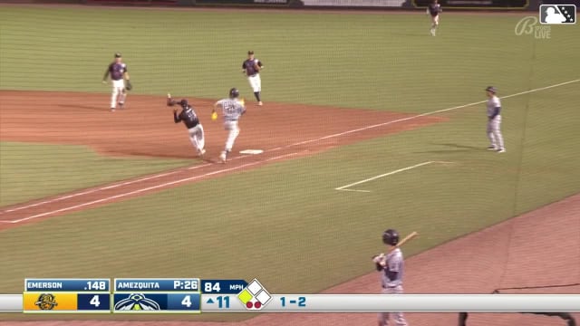 Grady Emerson's first pro RBI