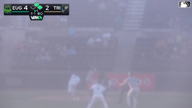 Trevor Cohen triples (2) on a sharp line drive to center fielder Gage Harrelson. Jakob Christian scores. Zander Darby scores.