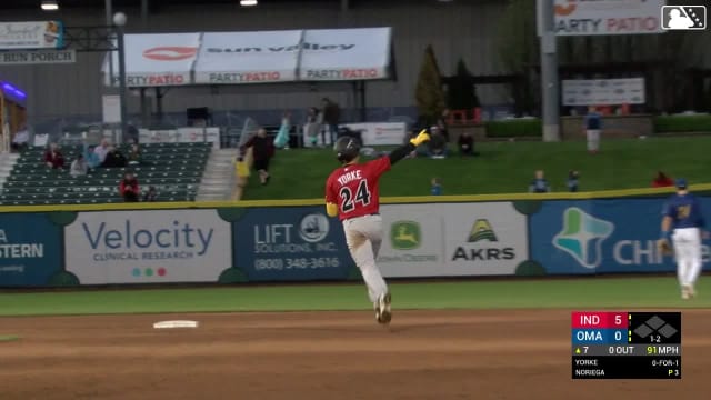 Nick Yorke's third home run of the season