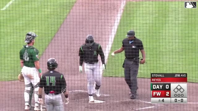 Leo Balcazar hits his third long ball of the year