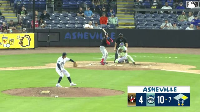 Eric Hartman homers (9) on a fly ball to right center field. Isaiah Drake scores.