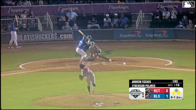 Andrew Fischer's three-run home run