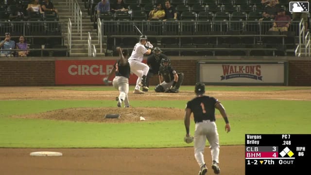 Luis Vargas Ball to Alec Briley