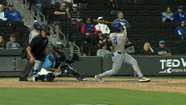 Zach Ehrhard's four-hit game