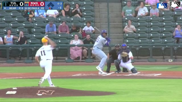 Josue De Paula's 27th homer of the year