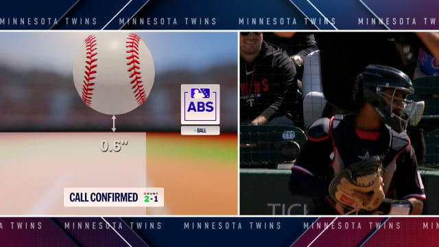 Ball 2 call confirmed after ABS challenge