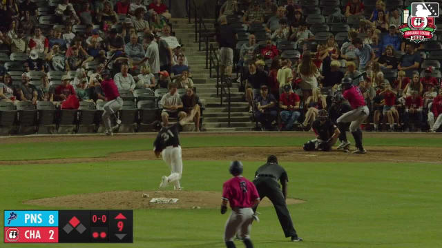 Dillon Lewis singles on a ground ball to center fielder Shane Sasaki. Brendan Jones scores.