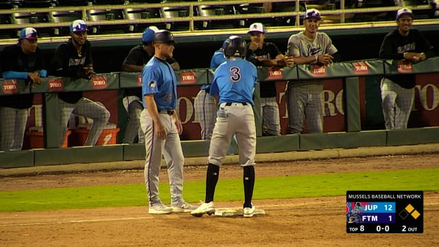 Andrew Salas' four-hit game for Jupiter