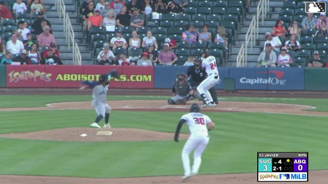 Charlie Condon homers (14) on a fly ball to right center field. Jose Cordova scores.