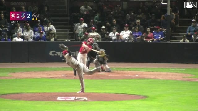 Jay Harry's solo home run