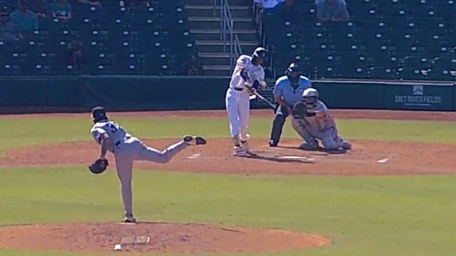 Andy Perez's three-hit game