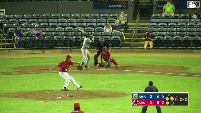 Jansel Luis singles on a ground ball to left fielder Jared Sundstrom. Trent Youngblood scores. Jesus Valdez to 2nd.