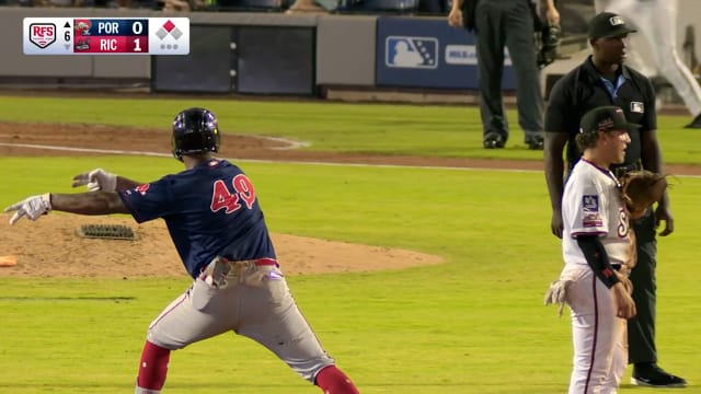 Justin Gonzales collects four hits