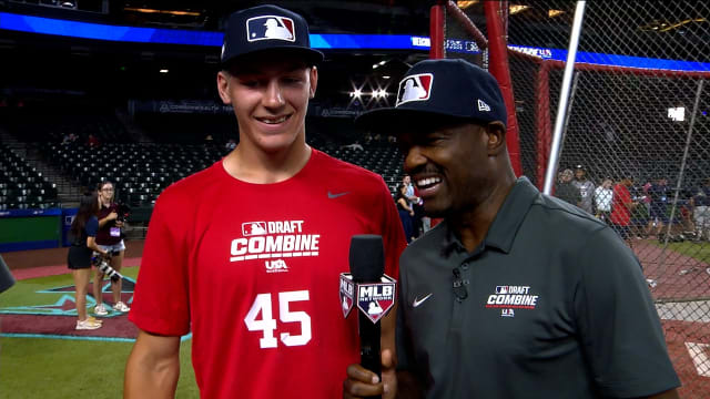 Taitn Gray on batting from both sides of the plate