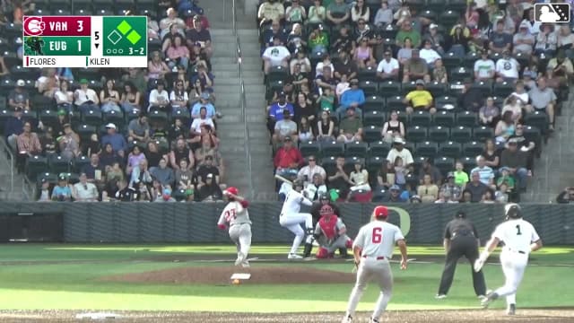 Gavin Kilen homers (3) on a fly ball to right field. Trevor Cohen scores. Dakota Jordan scores.
