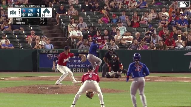 Owen Ayers singles on a ground ball to right fielder Johnathan Rodríguez. Hayden Cantrelle scores. Justin Dean to 3rd. BJ Murray to 2nd.