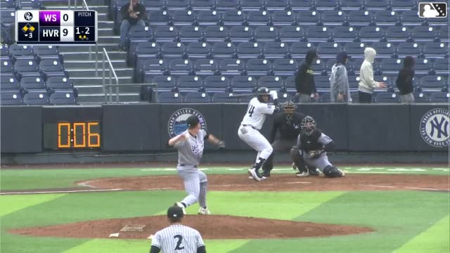 Wilson Rodriguez singles on a line drive to center fielder Ely Brown. Eric Genther scores. Roderick Arias to 3rd.