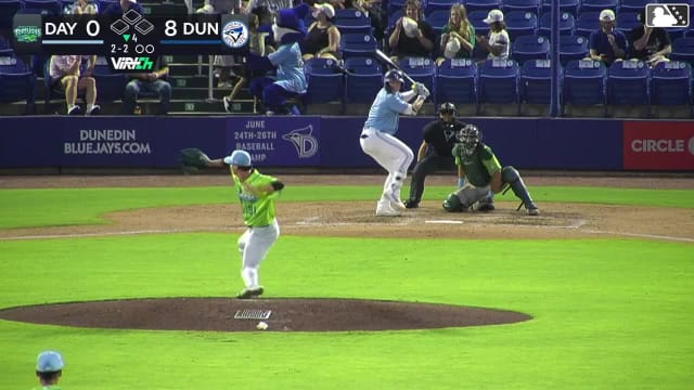 JoJo Parker homers (4) on a line drive to right center field.