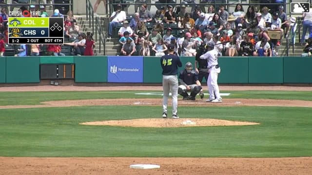 Blake Wolters' fifth strikeout of the game