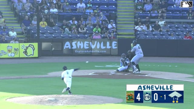 Tony Blanco Jr. homers (25) on a fly ball to center field.