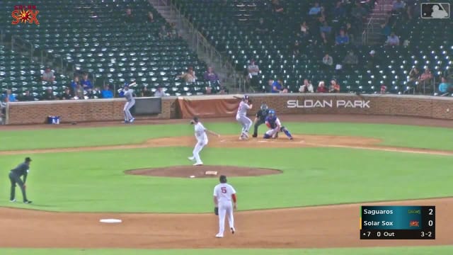 Tucker Novotny In play, run(s) to Bruin Agbayani