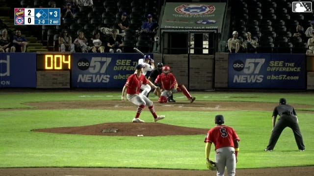 Josiah Hartshorn homers (5) on a fly ball to right field. Kane Kepley scores.