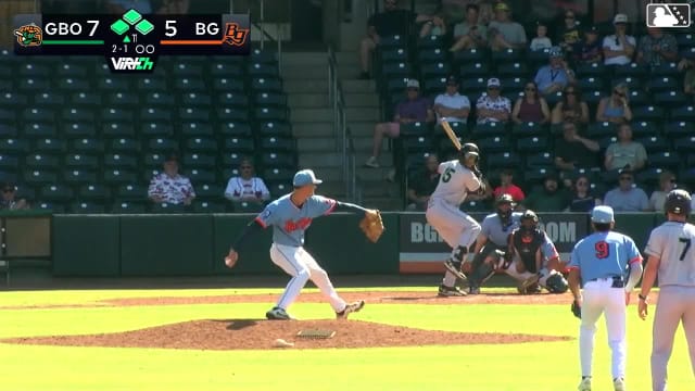 Edward Florentino hits a grand slam (20) to right center field. Shalin Polanco scores. Josh Tate scores. Wyatt Sanford scores.