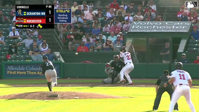 Sam Petersen singles on a line drive to left fielder Kenedy Corona. Leandro Pineda scores. Maxwell Romero Jr. to 3rd. Sam Petersen to 2nd.