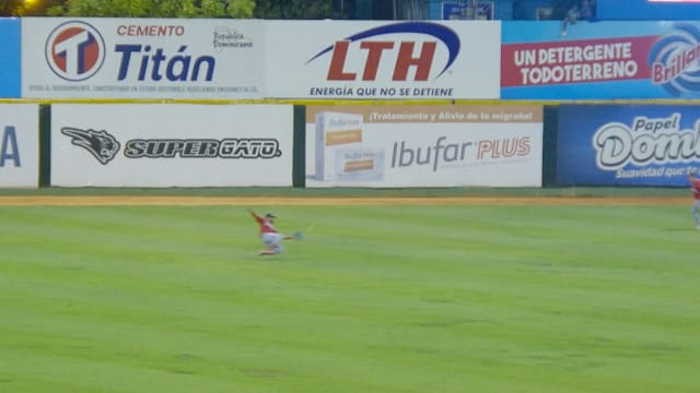 Steward Berroa's fine catch