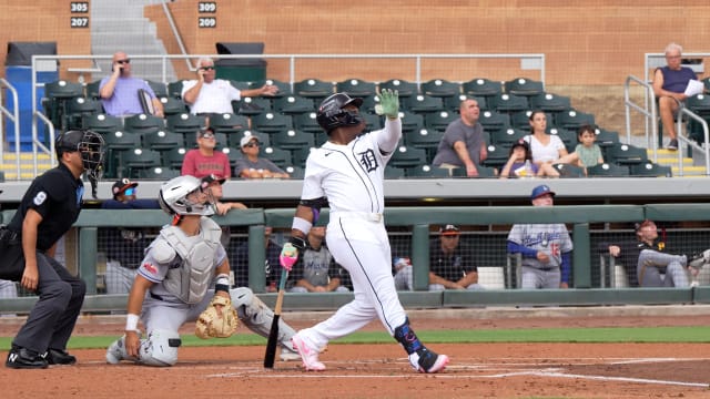 Zyhir Hope's two-run homer 