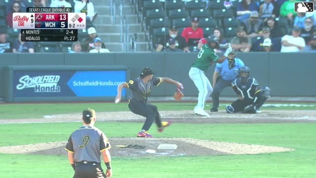 Lazaro Montes homers (6) on a fly ball to right field. Hunter Fitz-Gerald scores.