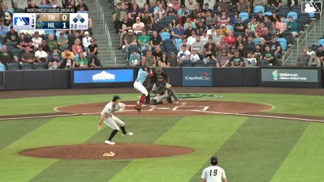 JD Dix doubles (12) on a fly ball to right fielder Jorge Ruiz. Kayson Cunningham scores. Carlos Virahonda to 3rd.