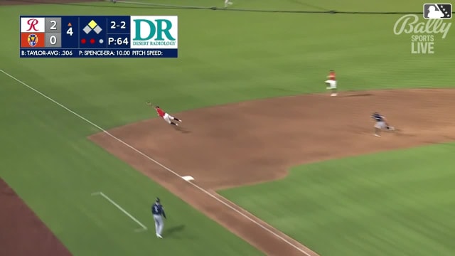 Brett Harris' impressive diving catch