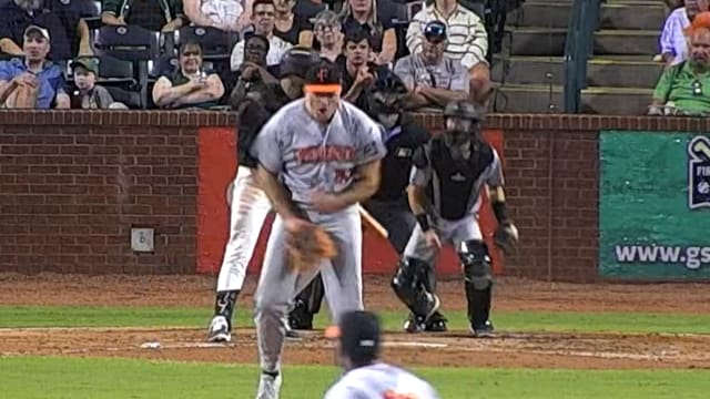 Boston Bateman's 10 strikeouts