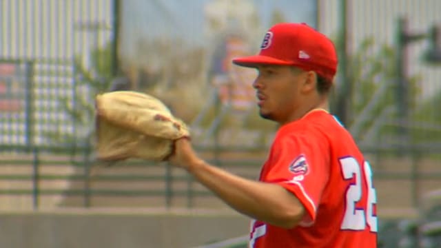 Chase Burns' seven strikeouts