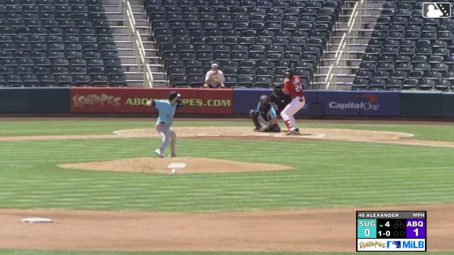 Charlie Condon homers (22) on a line drive to center field.