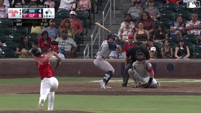 Jackson Wolf In play, no out to Zach Cole