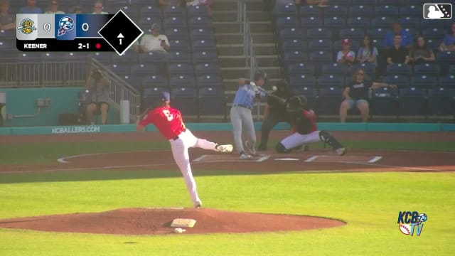 Theo Gillen's fifth homer of the season