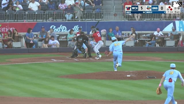 Roman Angelo Called Strike to Billy Amick