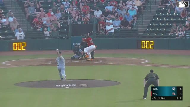 Paulino Santana singles on a line drive to right fielder José Anderson. Sebastian Baquera scores. Yolfran Castillo scores. Paulino Santana out at 2nd on the throw, right fielder José Anderson to shortstop Brady Ebel. Marco Argudin to 3rd.