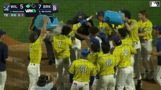 Ronald Hernandez drills a walk-off two-run homer