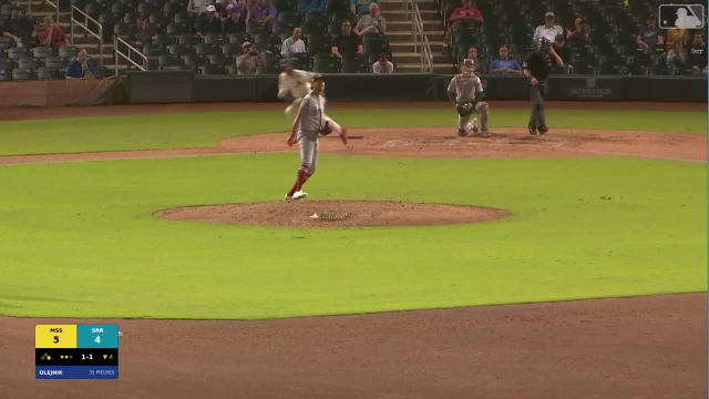 Peyton Olejnik In play, run(s) to Demetrio Crisantes