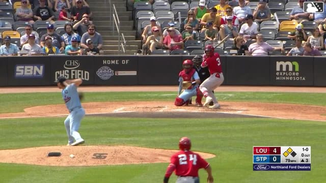 Aaron Rozek In play, run(s) to Leo Balcazar